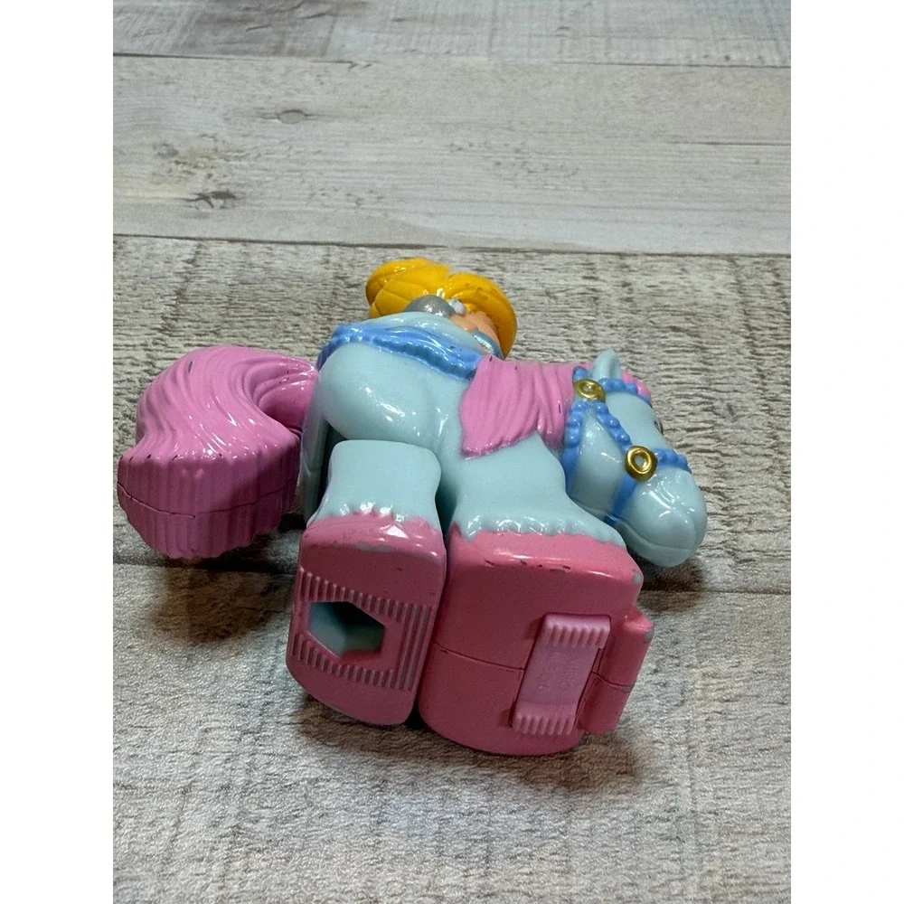 Little People Klip Klop Cinderella Figurine With Blue Horse